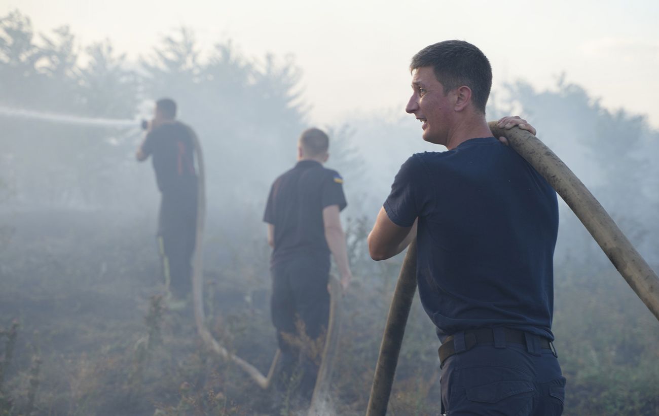 Зображення новини: У Миколаївській області горить склад боєприпасів, є детонація