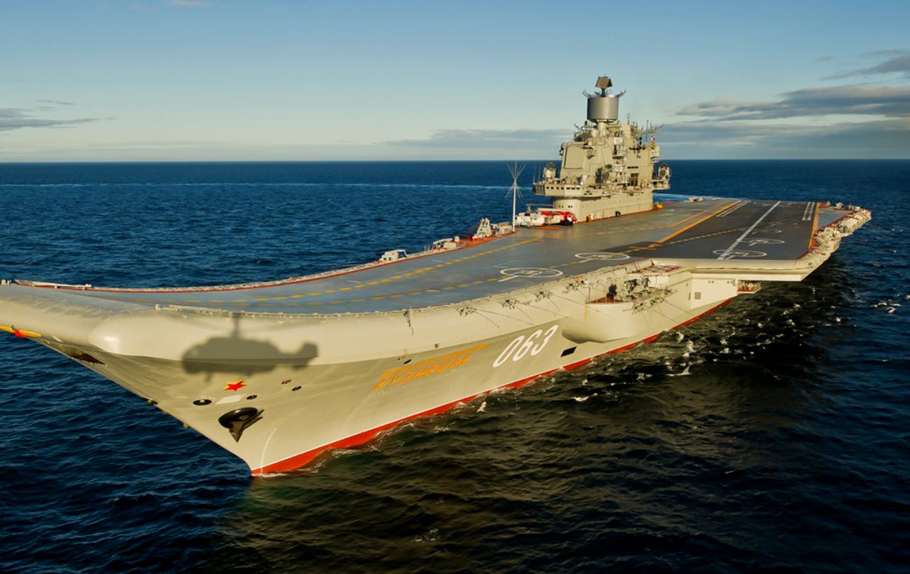 Зображення новини: Кінець "легенди": єдиний російський авіаносець "Кузнєцов" можуть пустити на металобрухт