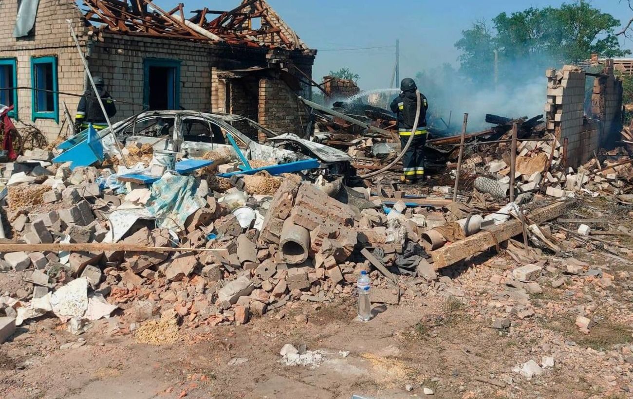 Зображення новини: Удар по Дніпропетровській області: загинула жінка, пошкоджено п'ять будинків
