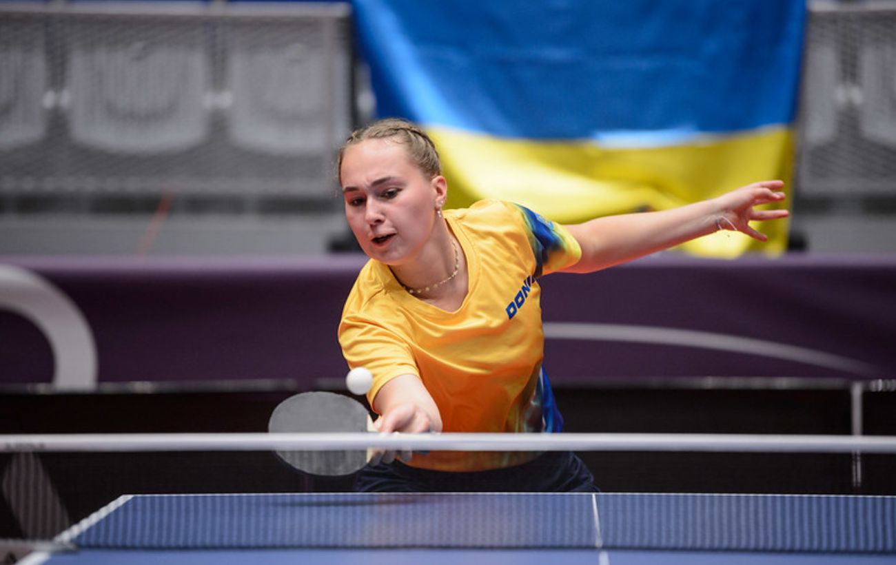 Зображення новини: 16-річна українка стала чемпіонкою Європи з настільного тенісу, граючи "на три фронти"