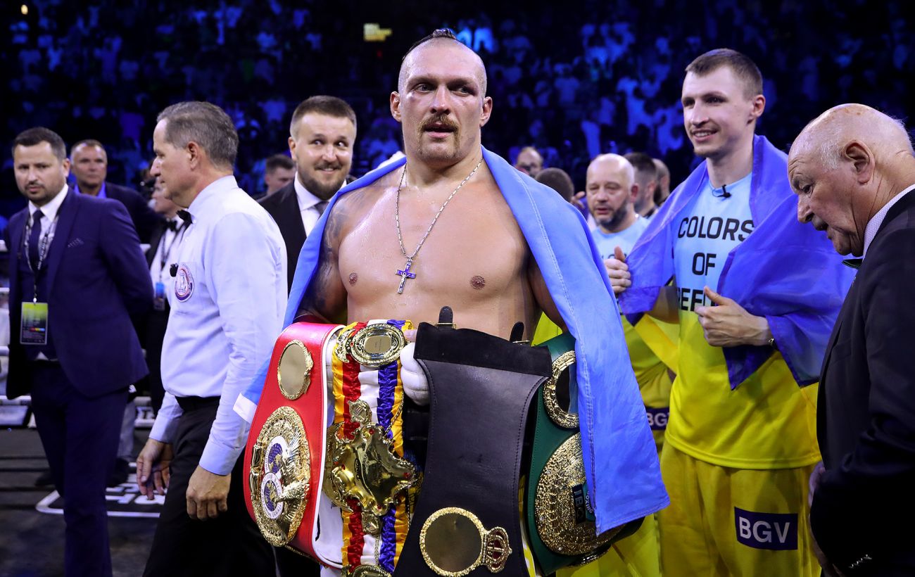 Зображення новини: Офіційно. Усик дізнався ім'я наступного суперника