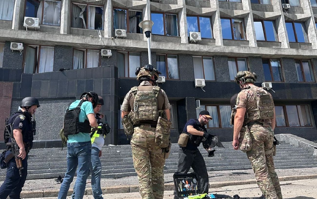 Зображення новини: Який вигляд має будівля Сумської ОВА після удару РФ (фото)