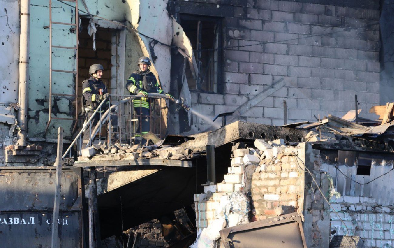 Зображення новини: З'явилося відео перших хвилин після руйнівних ударів по Запоріжжю