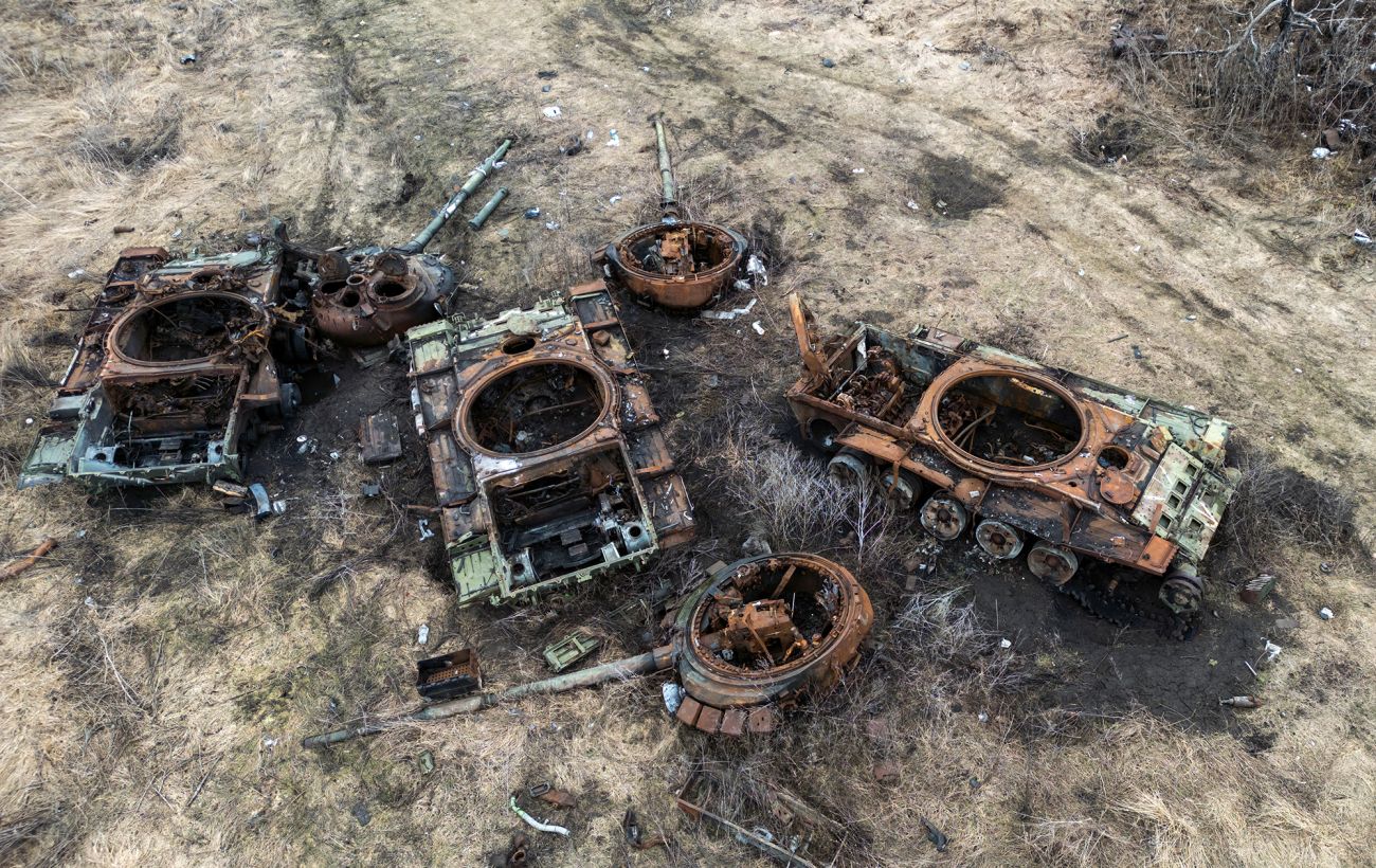 Зображення новини: Партизани “АТЕШ” виявили звалище зіпсованої військової техніки окупантів під Севастополем
