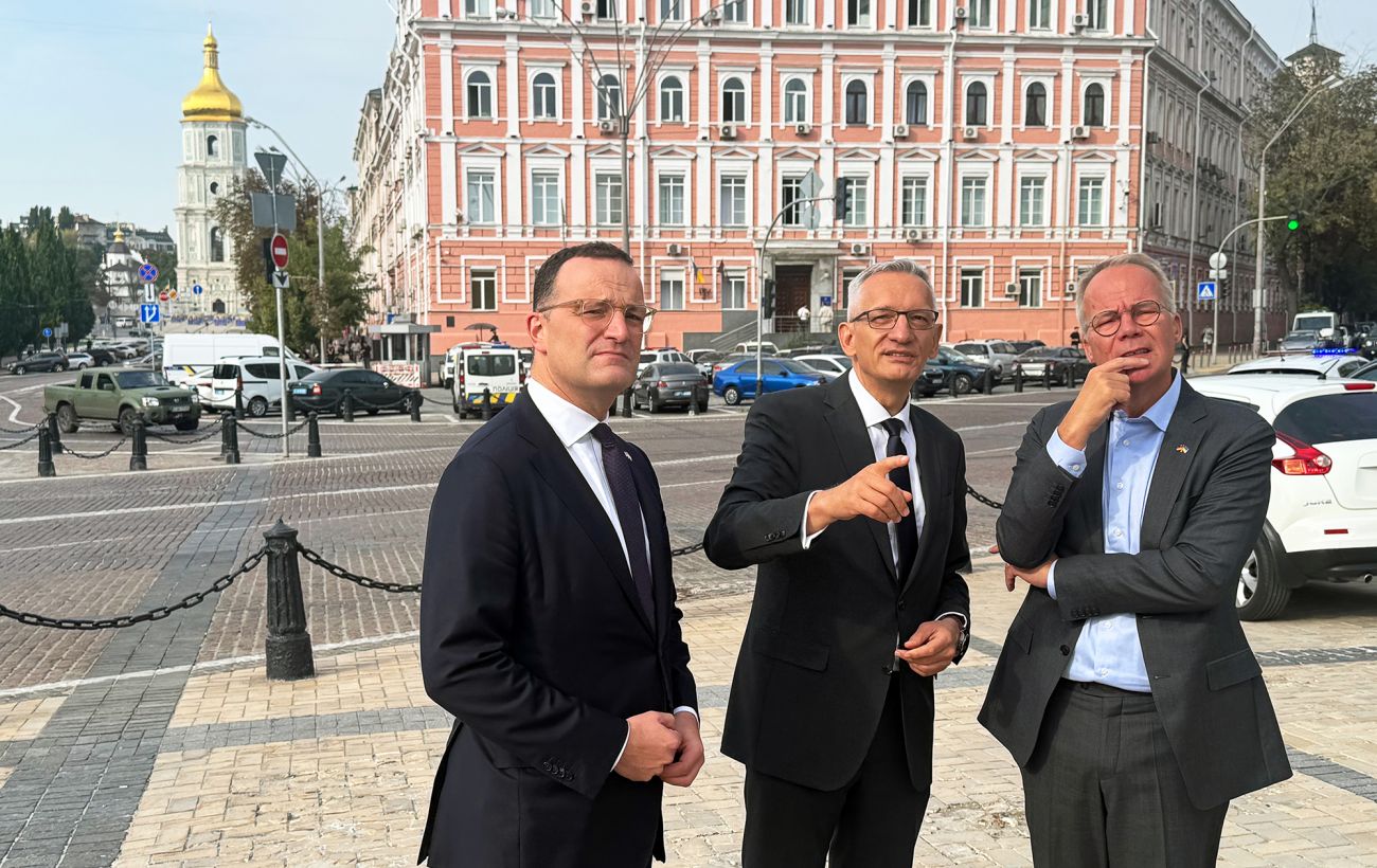 Зображення новини: Лідери коаліційних фракцій Німеччини прибули до Києва: обговорять гарантії безпеки