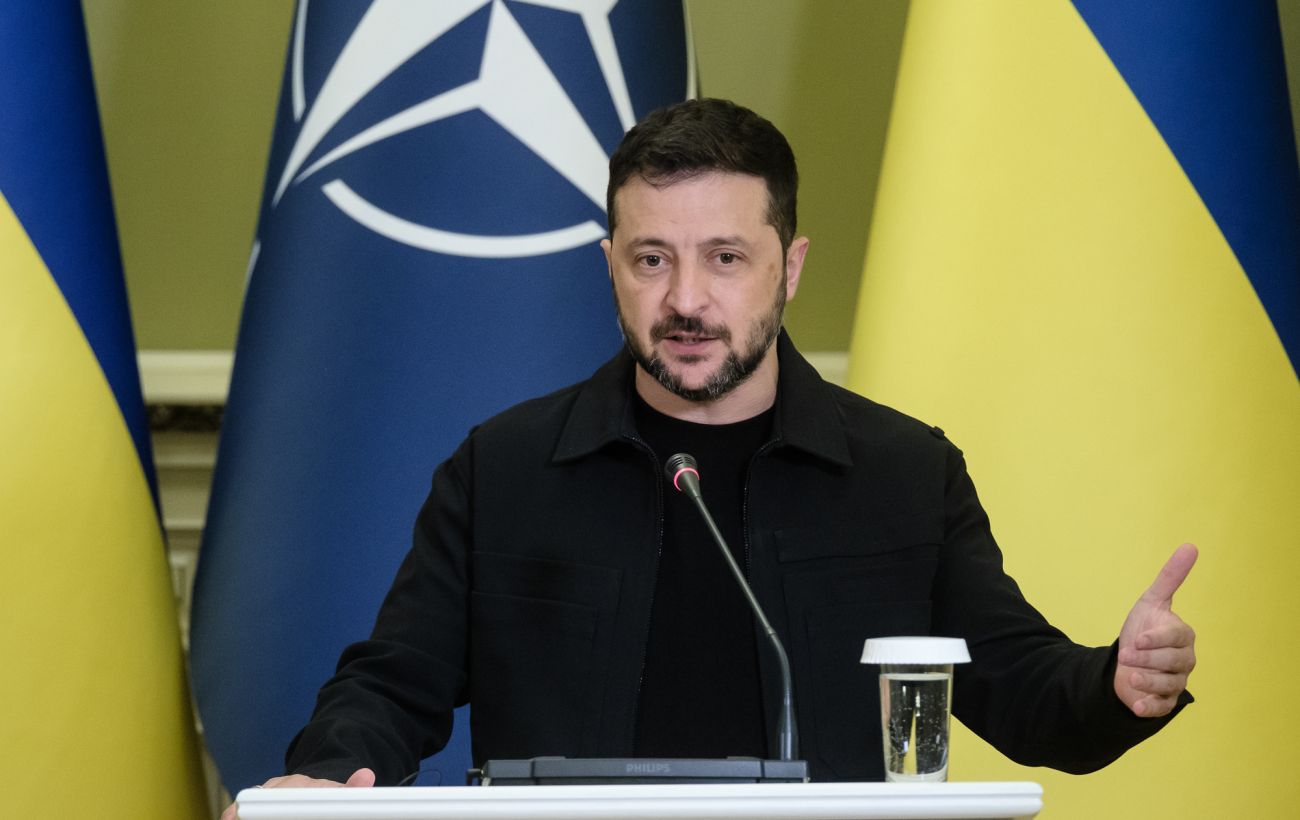 Зображення новини: Зеленський прибув до Парижа на зустріч "коаліції рішучих"