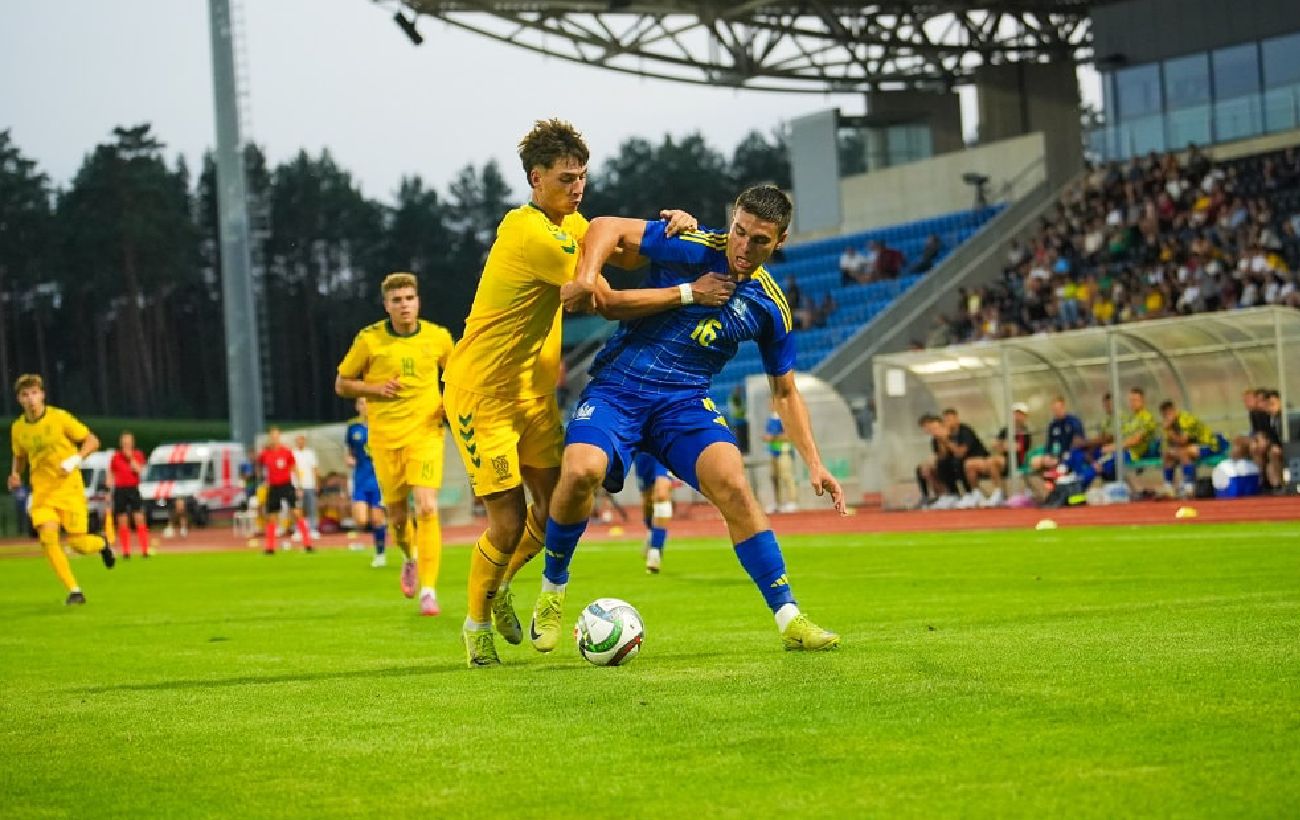 Зображення новини: Україна U21 розгромила Литву у стартовому матчі Євро-2027: всі голи та моменти