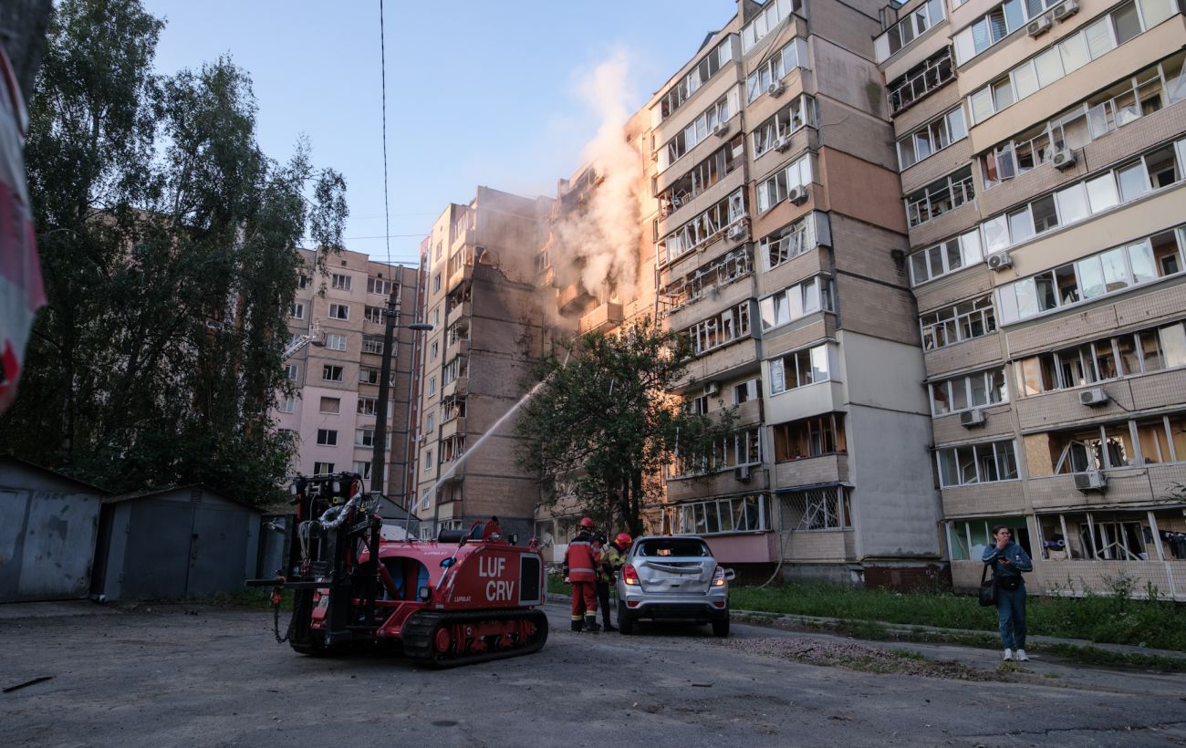 Зображення новини: У Києві вже понад 20 постраждалих внаслідок удару росіян, - МВС