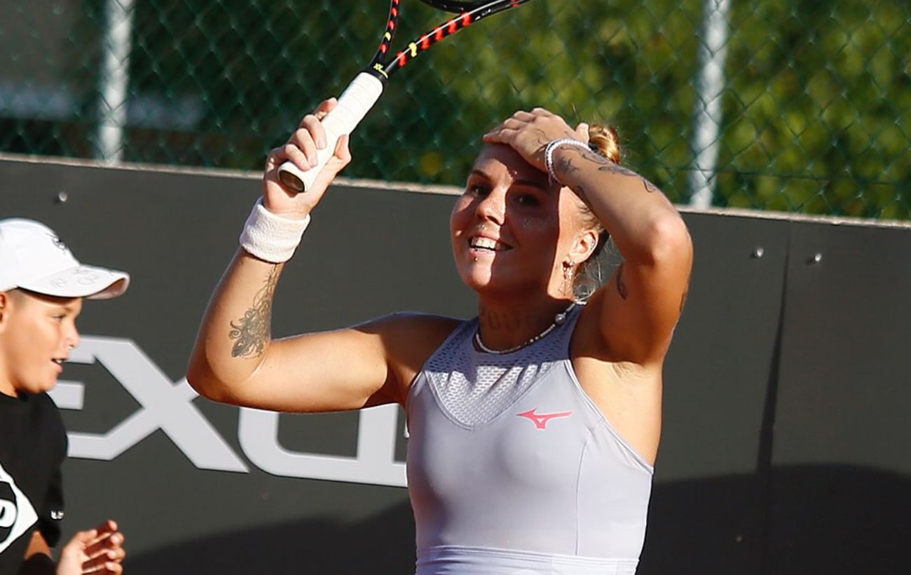 Зображення новини: Олійникова розгромила суперницю з Бурунді і оформила путівку до 1/4 фіналу WTA у Чилі
