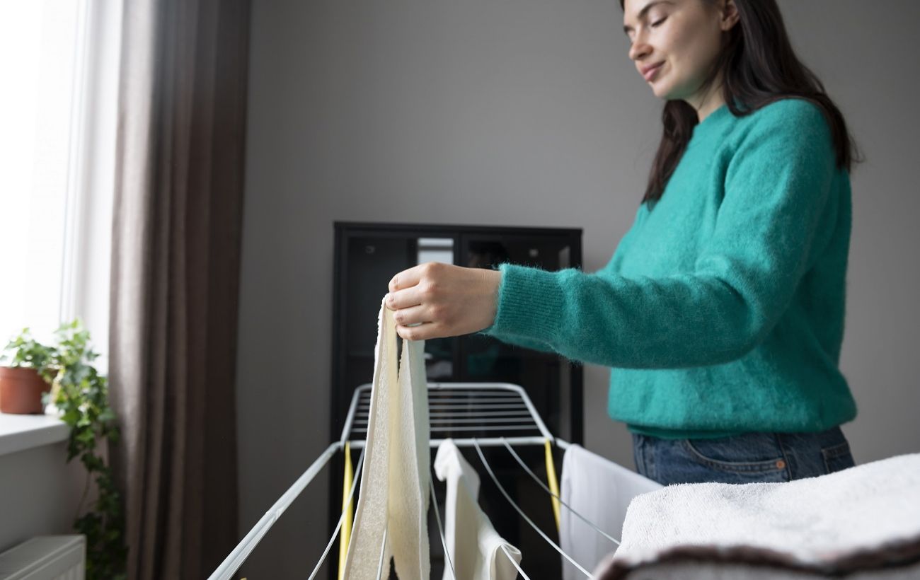 Зображення новини: Як висушити постільну білизну взимку за лічені години