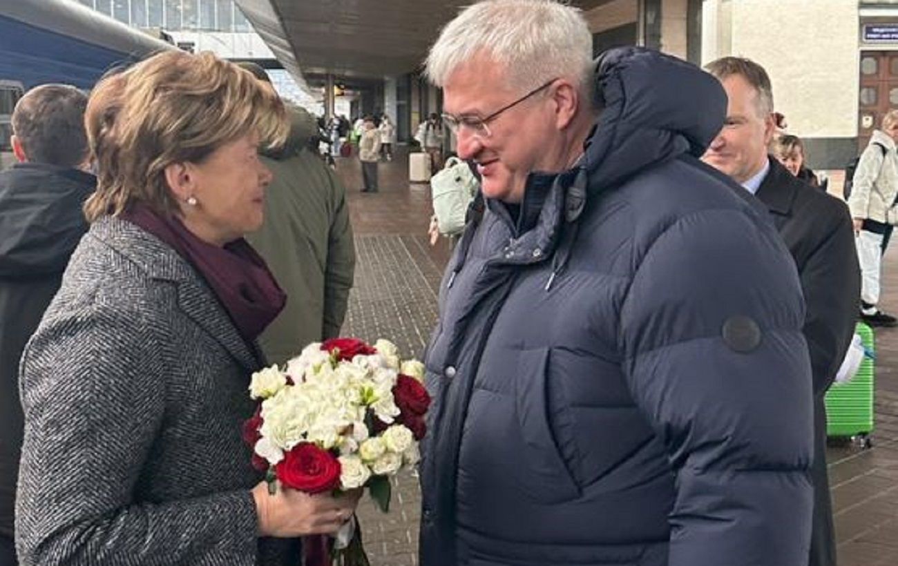 Зображення новини: До Києва прибула глава МЗС Латвії