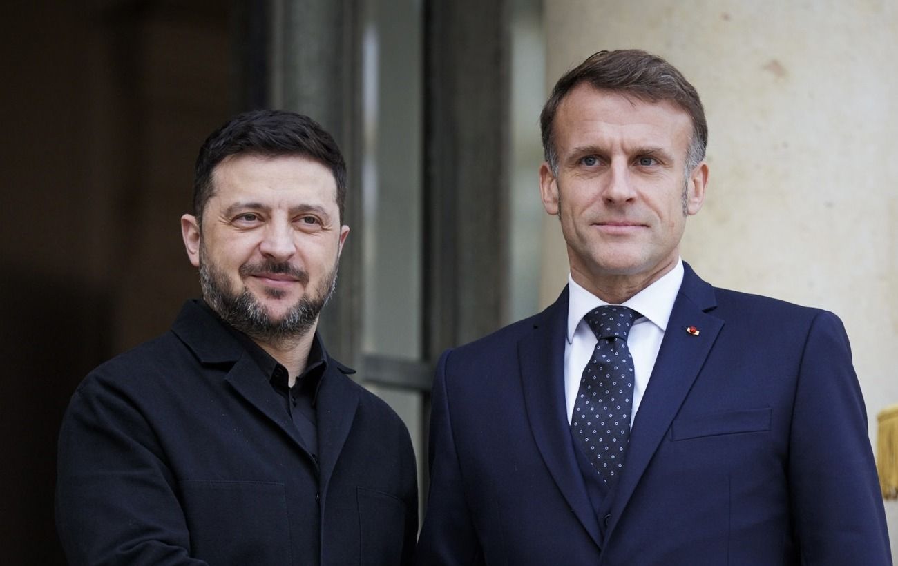 Зображення новини: Зеленський після зустрічі з Макроном: війна має завершитися якнайшвидше