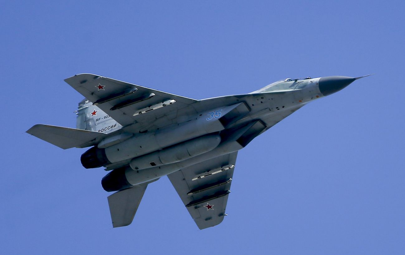 Зображення новини: Бійці ГУР знищили в Криму російський винищувач МіГ-29 (відео)