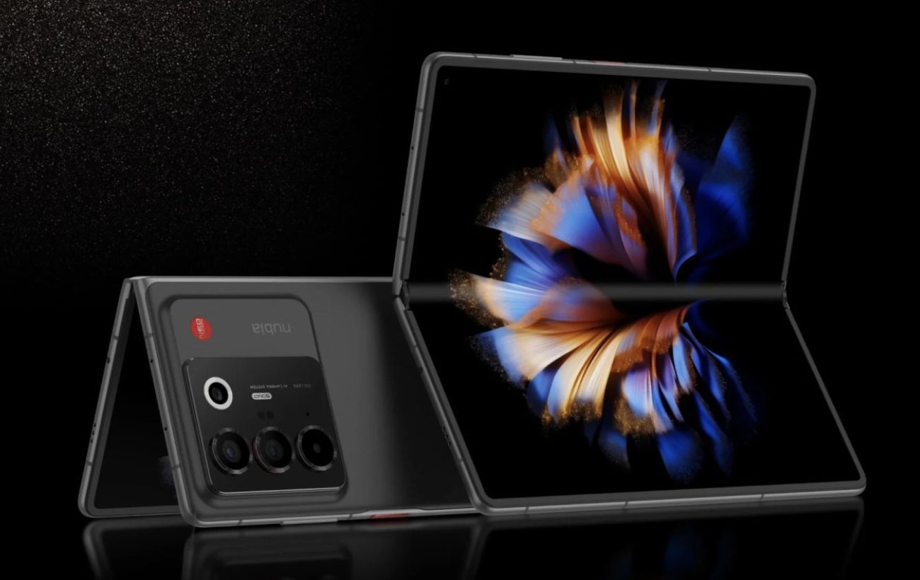 Зображення новини: Nubia представила перший складаний смартфон із рекордною батареєю: характеристики флагмана