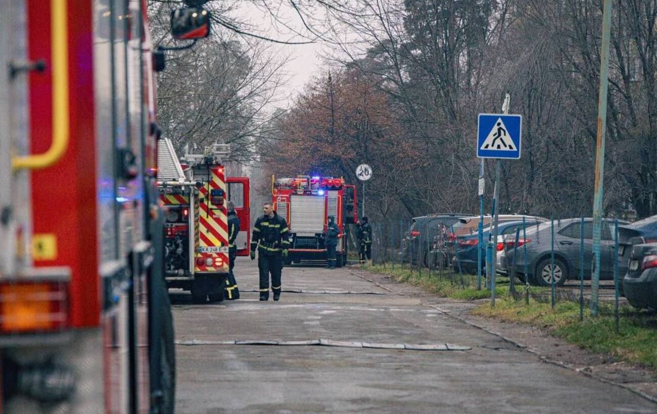 Зображення новини: У Києві сталася пожежа в реанімації лікарні (фото)