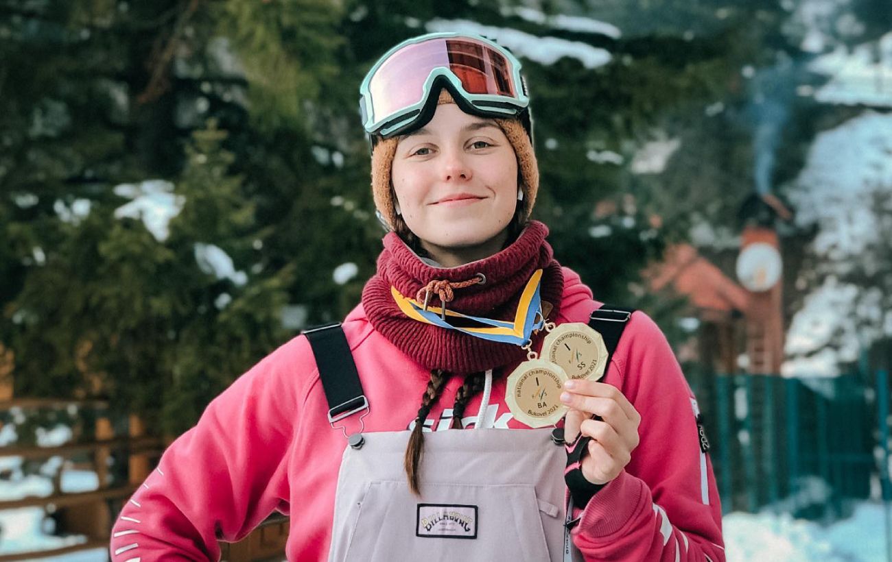 Зображення новини: Історичний успіх у фристайлі: українка вперше злетіла на подіум Кубка світу в екстремальному виді