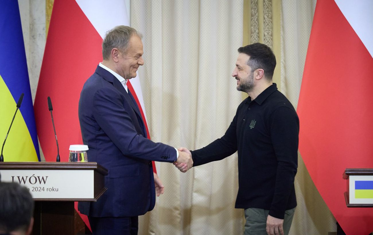 Зображення новини: Зеленський може зустрітися з Туском у Польщі вже в п’ятницю