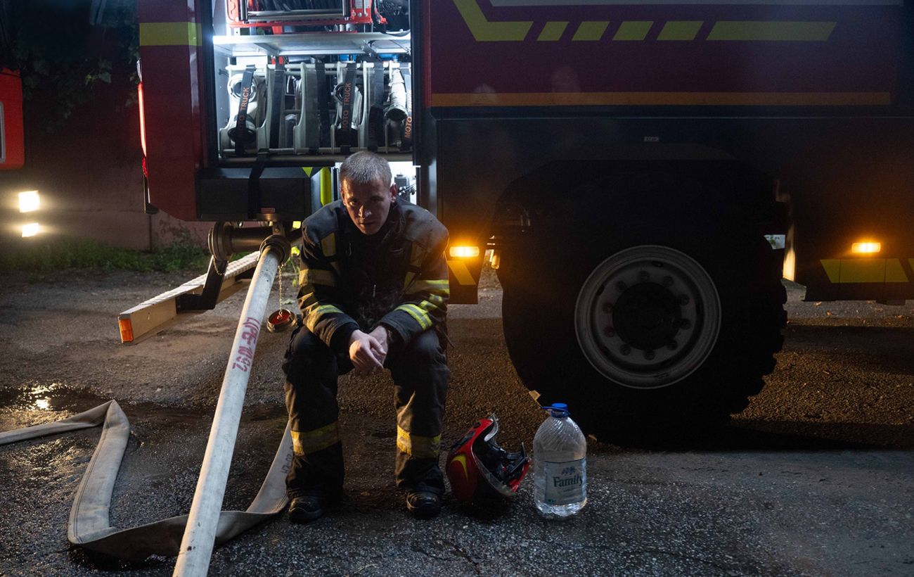 Зображення новини: Знеструмлення населених пунктів, пожежі, поранені: наслідки атаки дронів по містах України