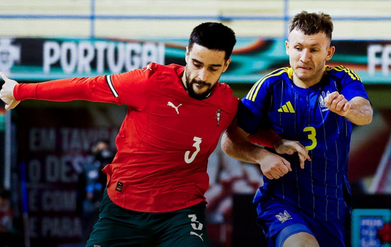 Зображення новини: Битва з чемпіонами: футзальна збірна України зіграла з Португалією у рамках підготовки до  Євро-2026