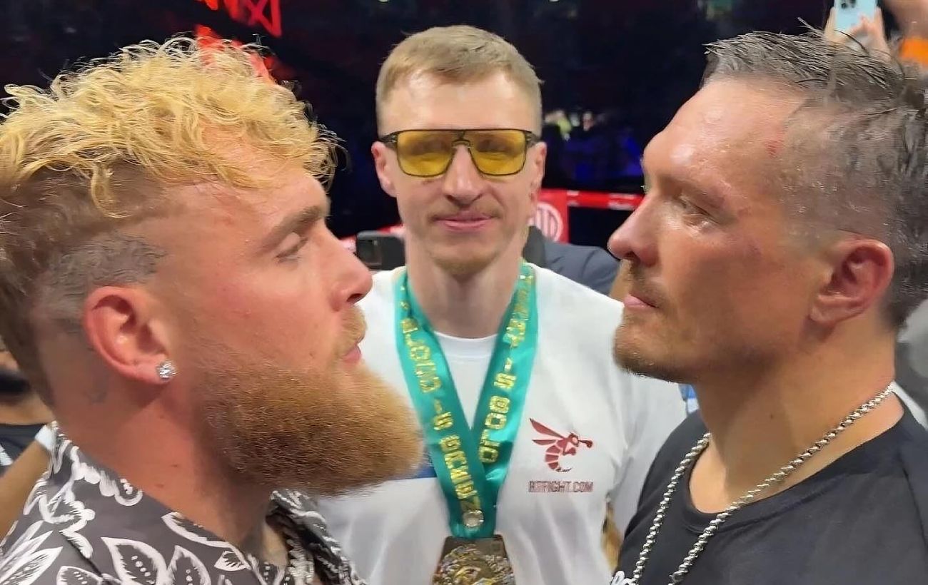 Зображення новини: "Немає нічого неможливого": менеджер Усика зробив заяву про Джейка Пола