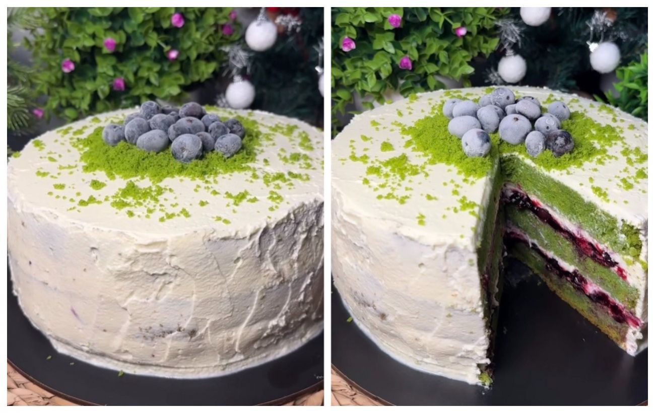 Зображення новини: Рецепт шпинатного торта з ягідною начинкою: ви такого ще не їли