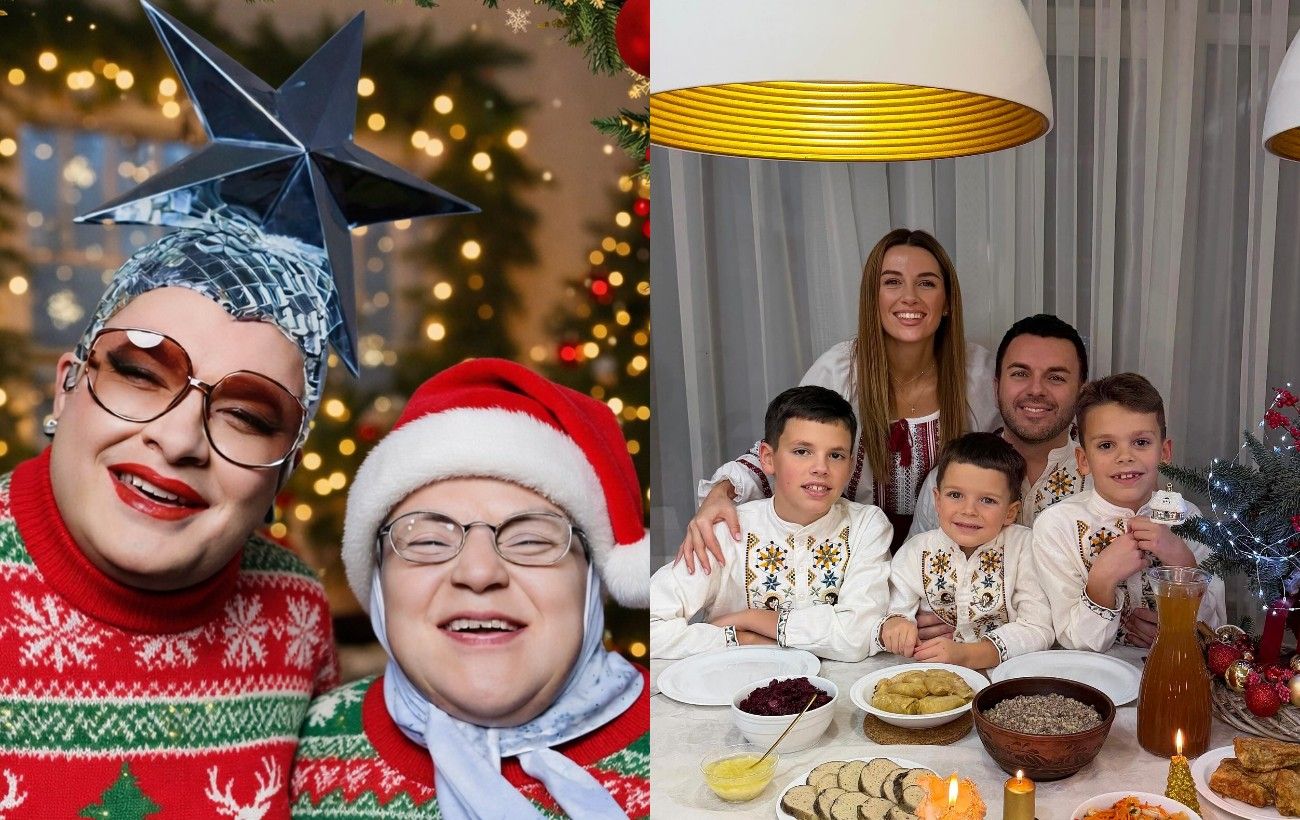 Зображення новини: Як Притула, Сердючка та інші зірки святкують Різдво і що бажають українцям (фото)