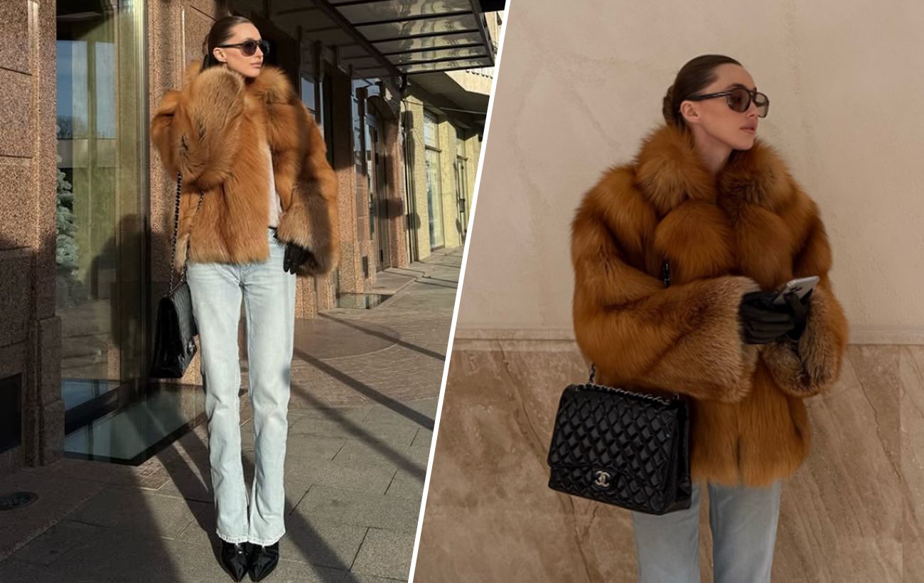 Зображення новини: Як носити об’ємну шубу і виглядати дорого: приклад від колишньої Тищенка