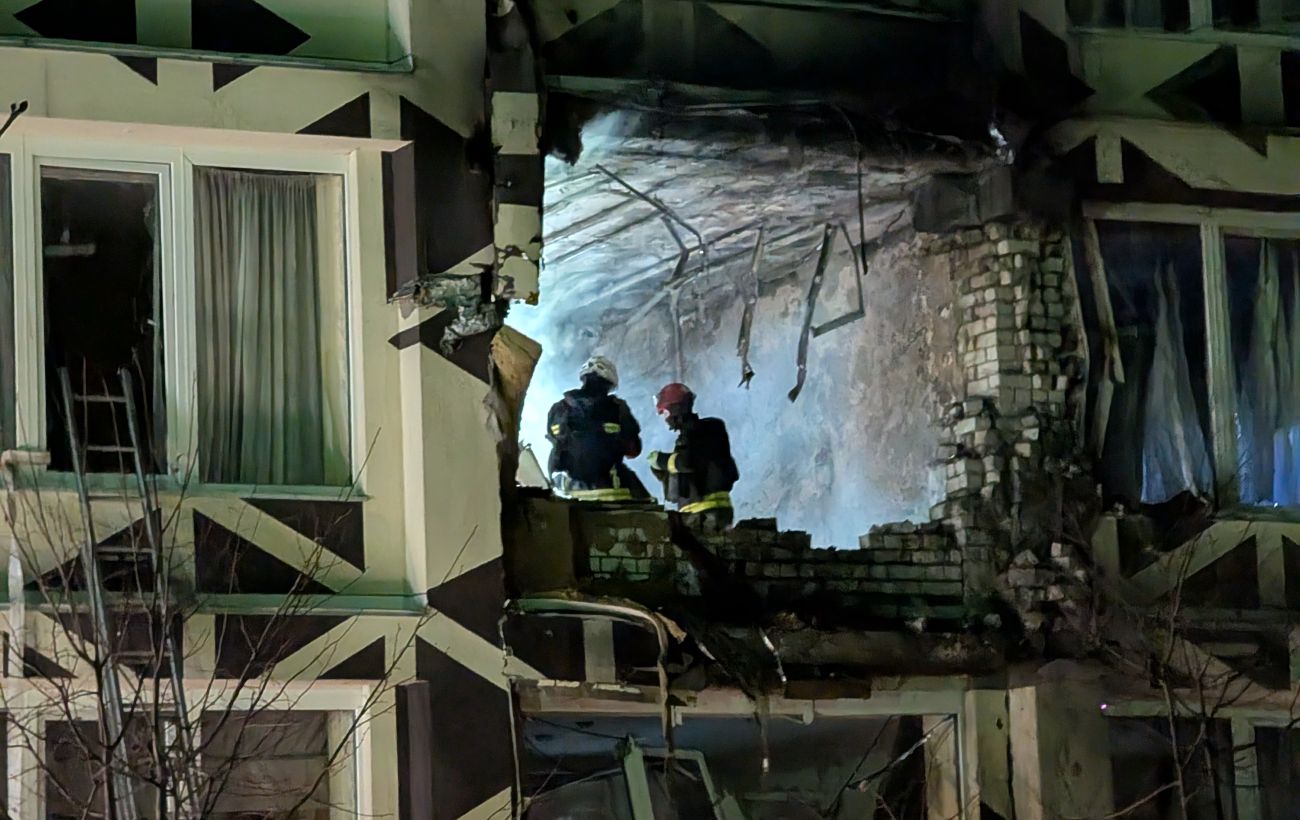 Зображення новини: У Києві через атаку РФ пошкоджено приватний медцентр: фоторепортаж РБК-Україна