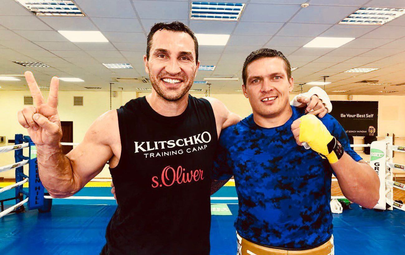 Зображення новини: Усик допоможе Володимиру Кличку повернутися на ринг: заява чемпіона