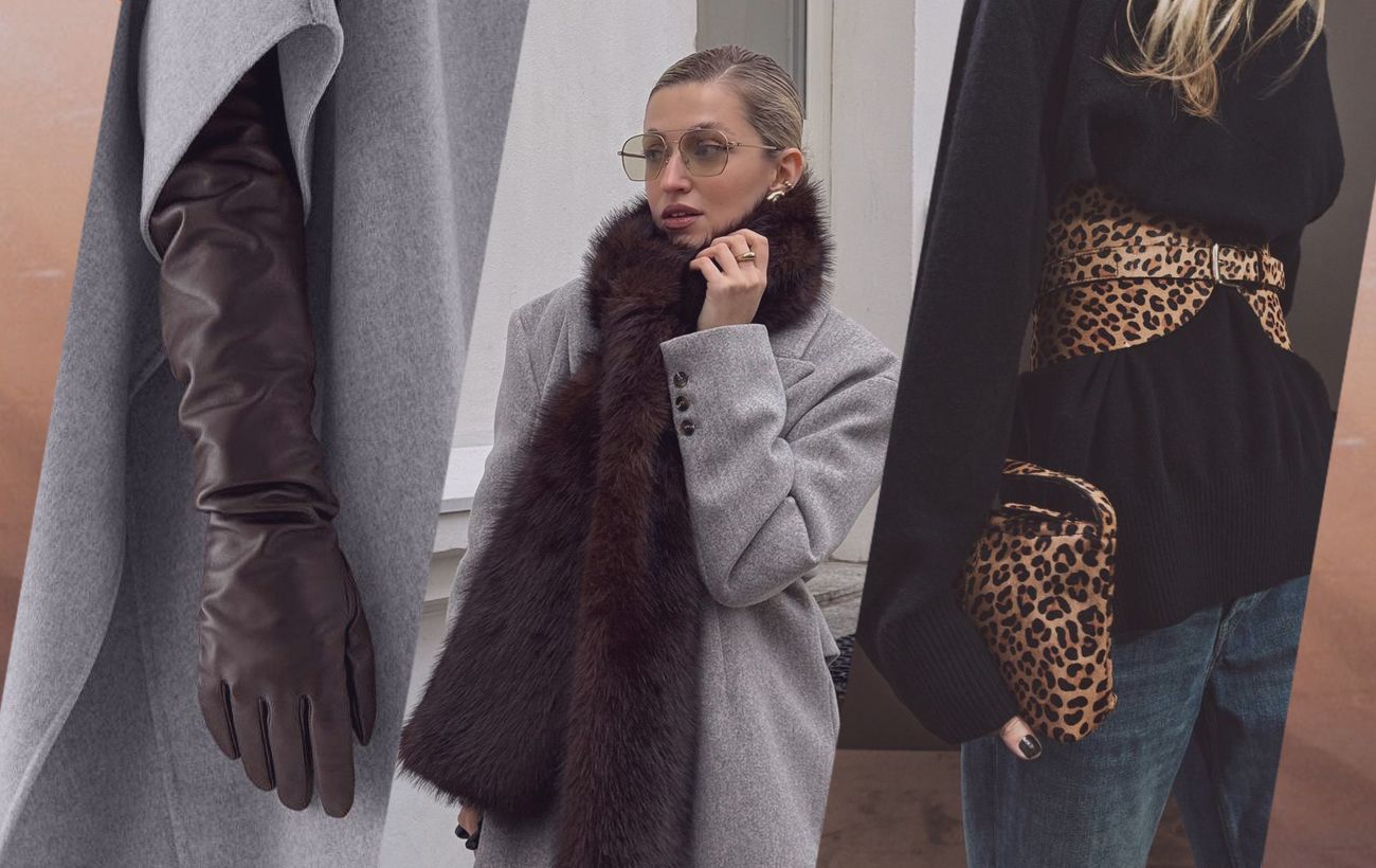 Зображення новини: Брошки і шарфи з екохутра: стильні речі, щоб зимові образи не здавалися нудними