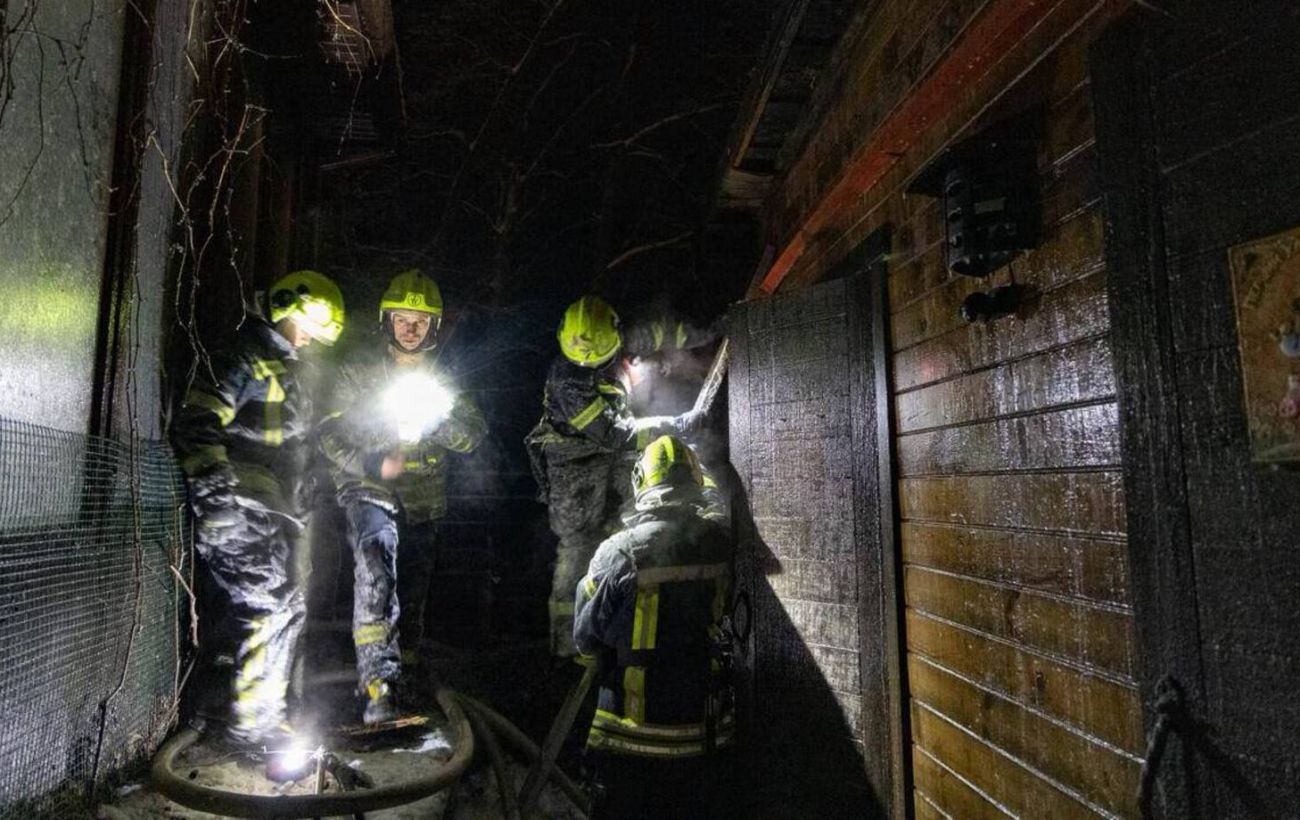 Зображення новини: У Подільському районі Києва сталася пожежа в ресторані (фото)