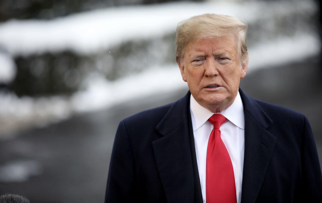 Зображення новини: Літак Трампа, що летів до Давосу, повернувся до США: CNN дізналося причину