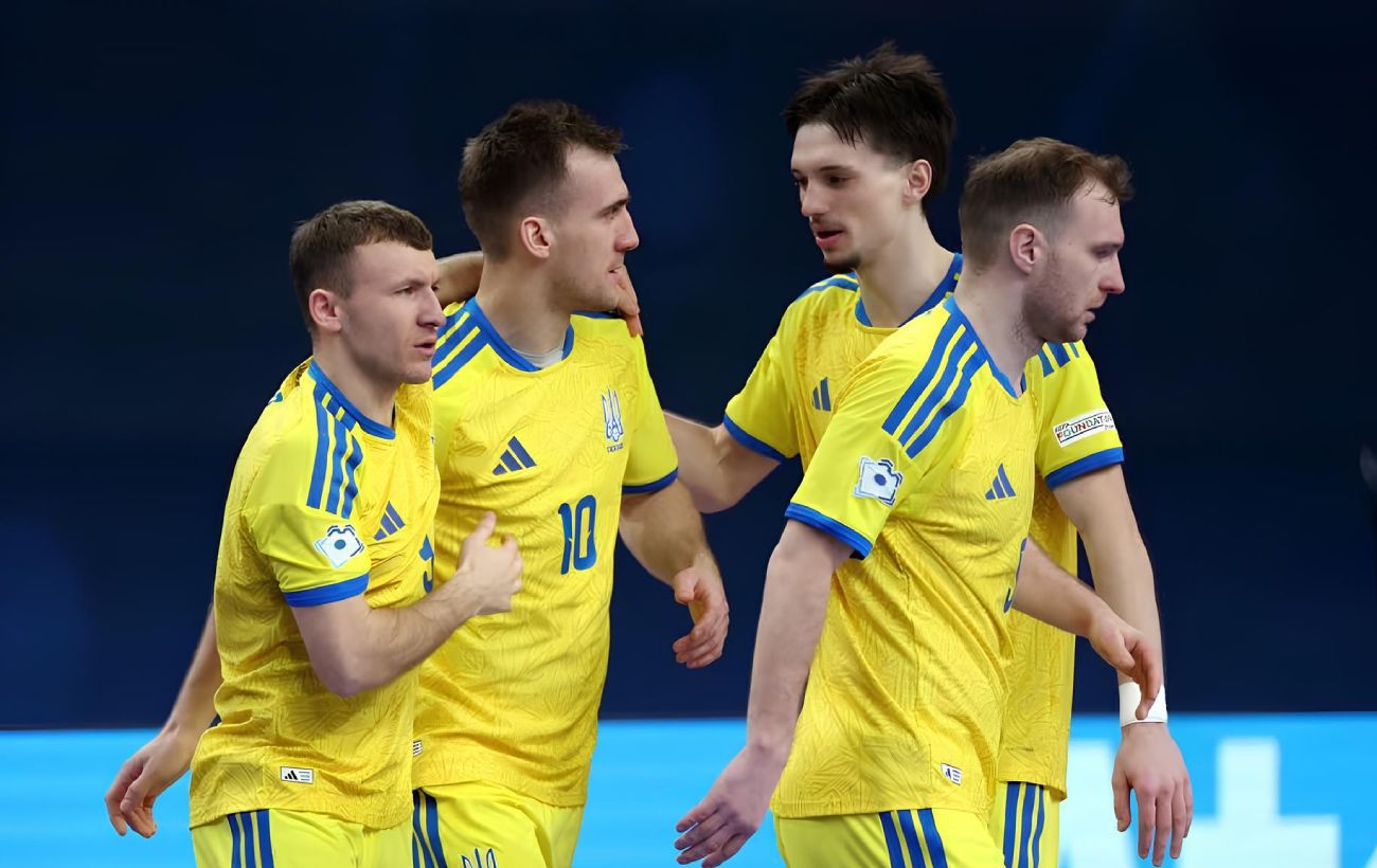 Зображення новини: Україна розбила Литву, але втратила шанс стати першою: турнірна таблиця Євро-2026 з футзалу