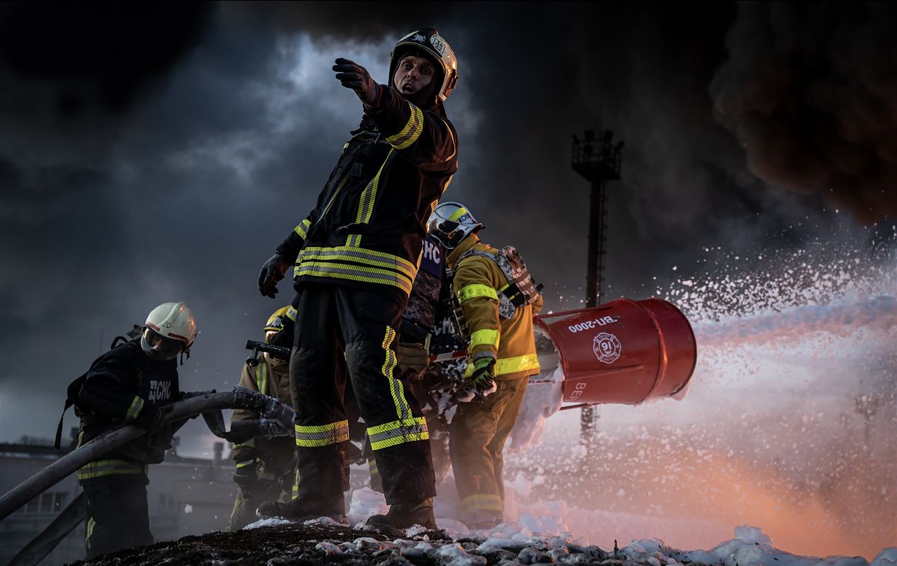 Зображення новини: Другу ніч поспіль Одесу атакує Росія: є руйнування і пожежі, чути вибухи