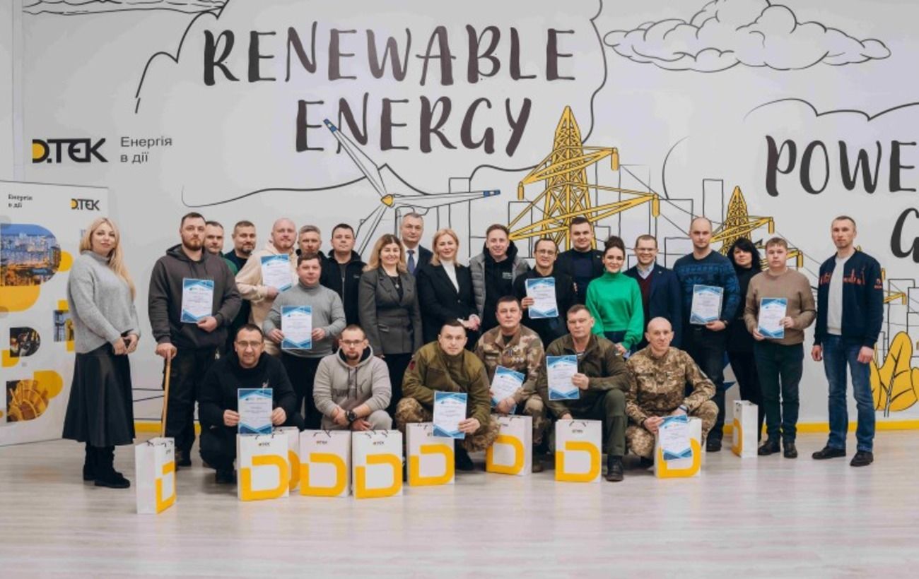Зображення новини: ДТЕК відкрив курс із сонячної енергетики для ветеранів: чому це важливо