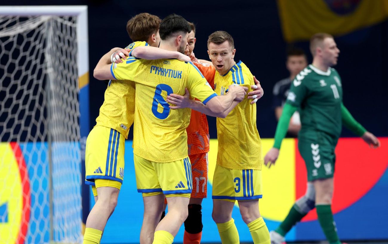 Зображення новини: Україна перемогла Чехію та гарантувала собі чвертьфінал Євро-2026 з футзалу