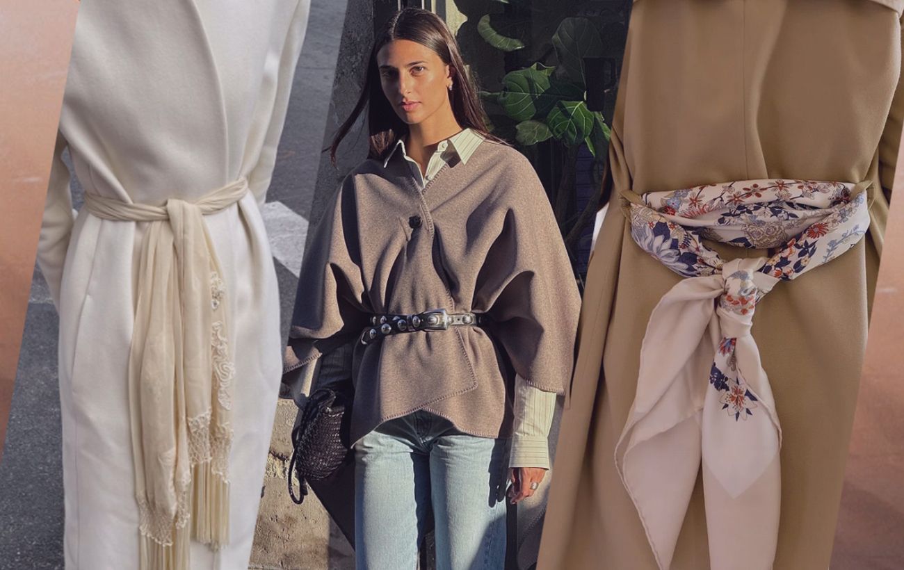 Зображення новини: Пояси, хустки й хутро: як носити пальто та виглядати бездоганно