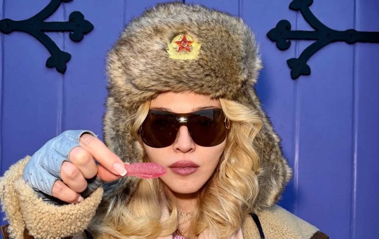 Зображення новини: Мадонна обурила появою в шапці з символікою СРСР: українці не стримались