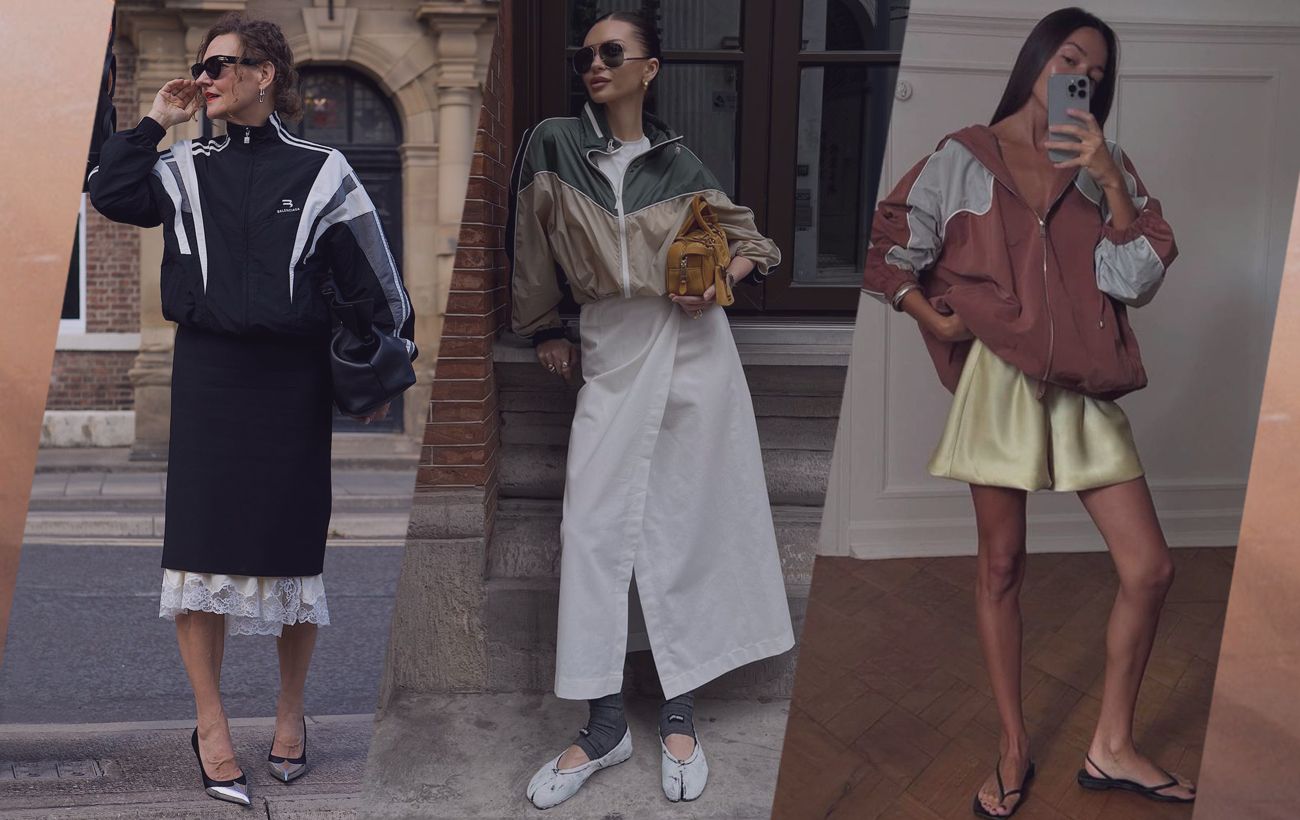 Зображення новини: Як виглядає трендова вітрівка на весну 2026: повернення стилю 80-х