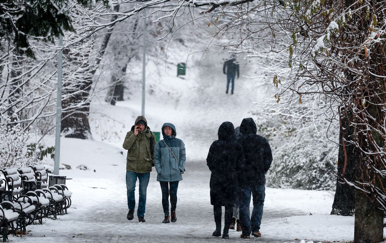 Зображення новини: Київ та захід засипле снігом: синоптики попередили про небезпеку 15 лютого (карта)