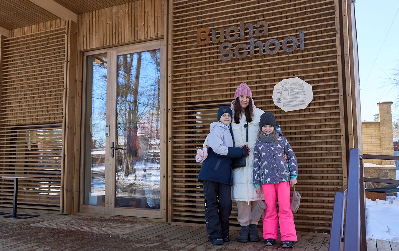 Зображення новини: NOVUS інвестує у майбутнє: у Бучі відкрили сучасний екологічний Forest Classroom для дітей