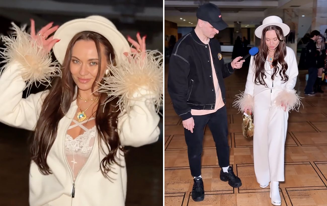 Зображення новини: Трендовий образ Анни Саліванчук із пір’ям: скільки коштує мрія всіх модниць