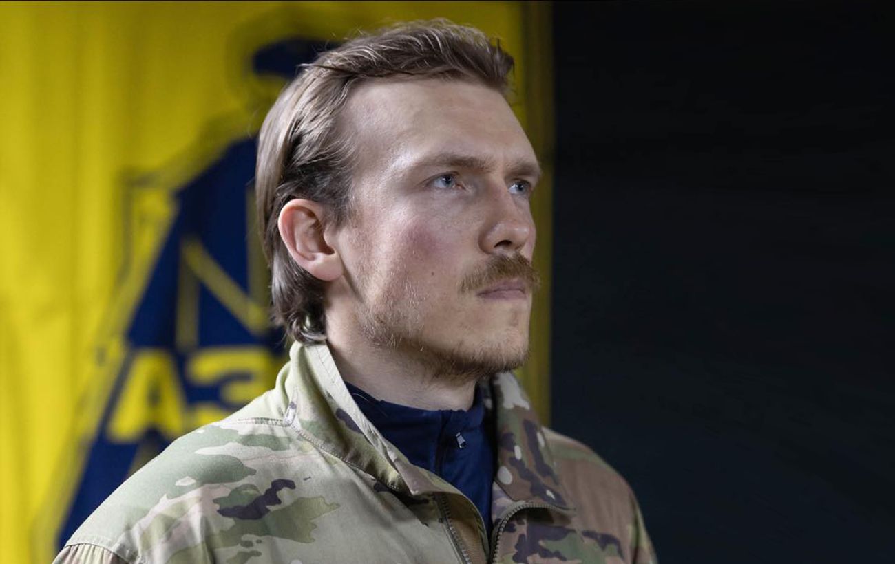 Зображення новини: Зеленський підвищив у військовому званні Дениса "Редіса" Прокопенка