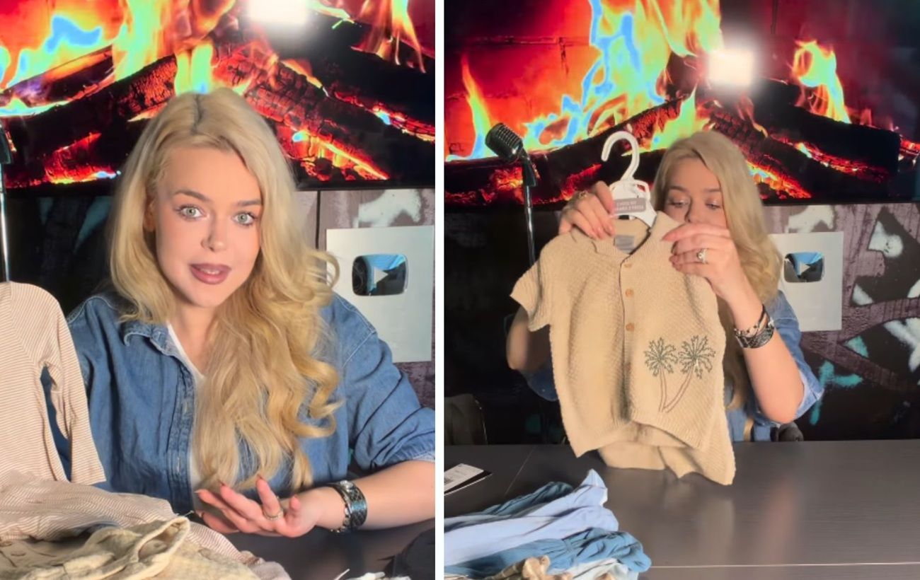 Зображення новини: Модні образи для малюка: вагітна Аліна Гросу показала, у що одягатиме сина