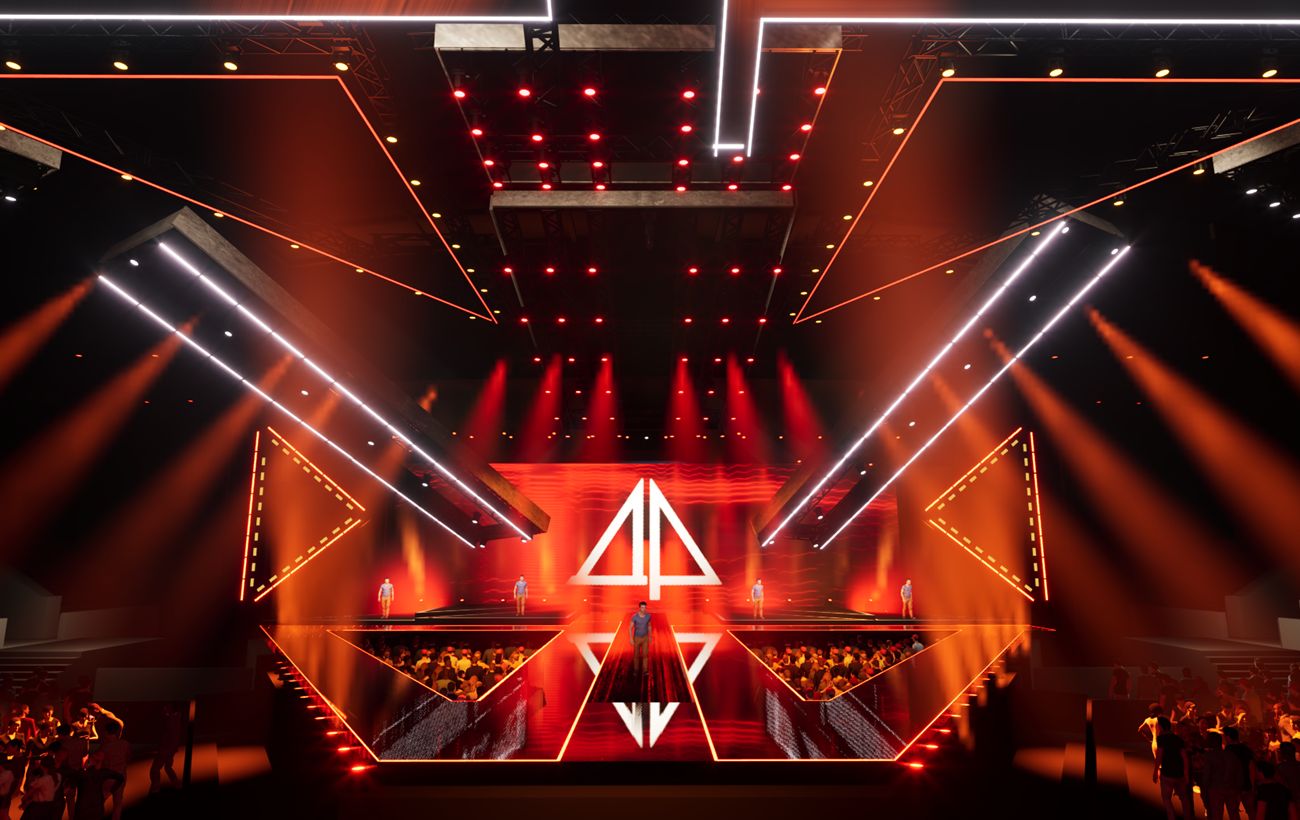 Зображення новини: "Пізанська вежа" в серці Києва: кадри унікальної сцени шоу "Другої Ріки" (фото і відео)