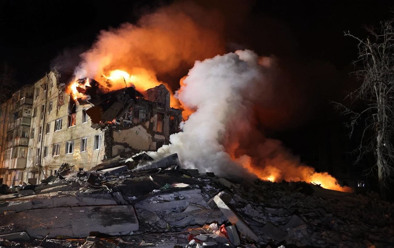 Зображення новини: РФ вдарила по житловому будинку у Харкові новою секретною ракетою: що про неї відомо