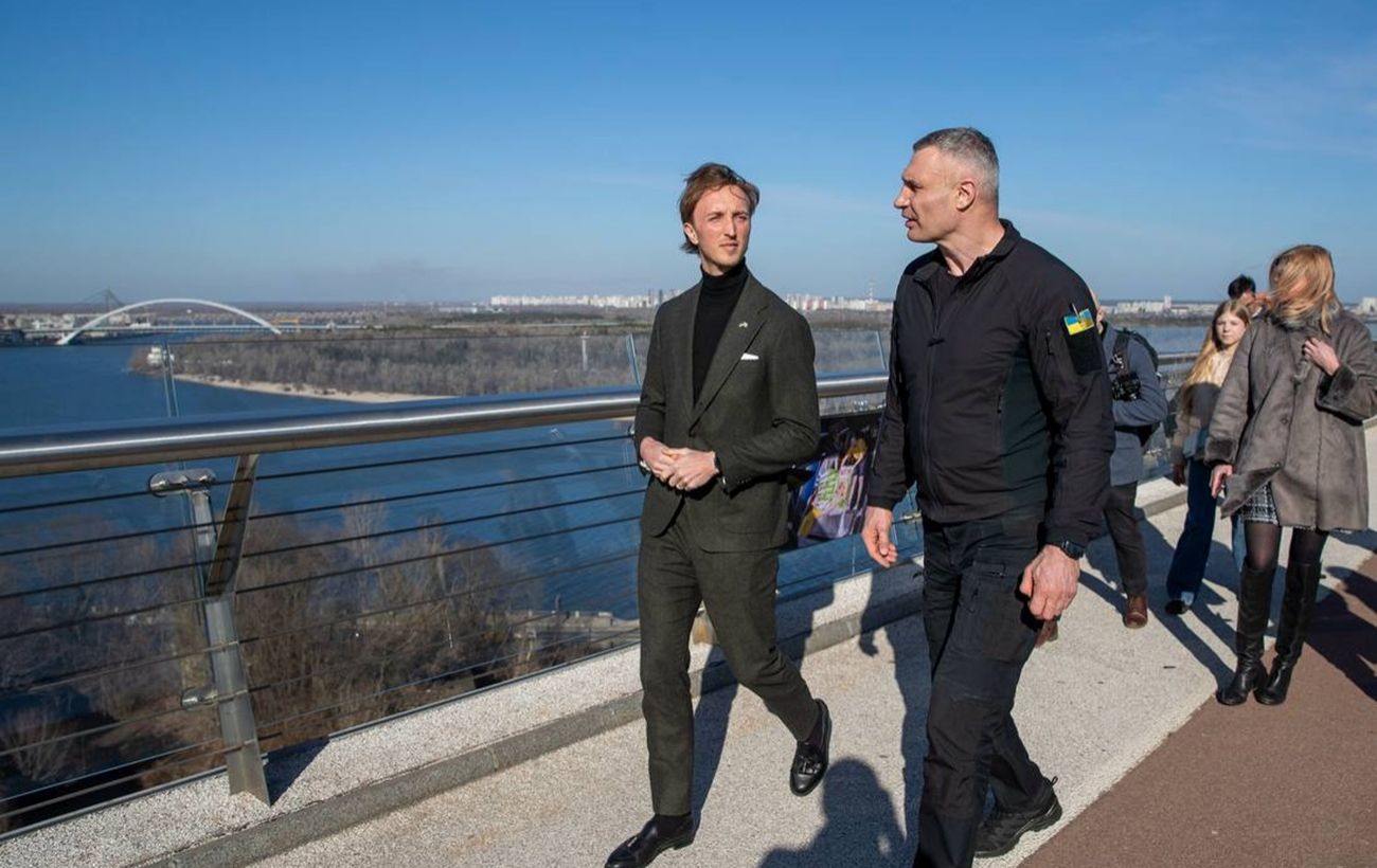 Зображення новини: Друзі з 1954 року: Кличко зустрівся з мером першого закордонного побратима Києва (фото)