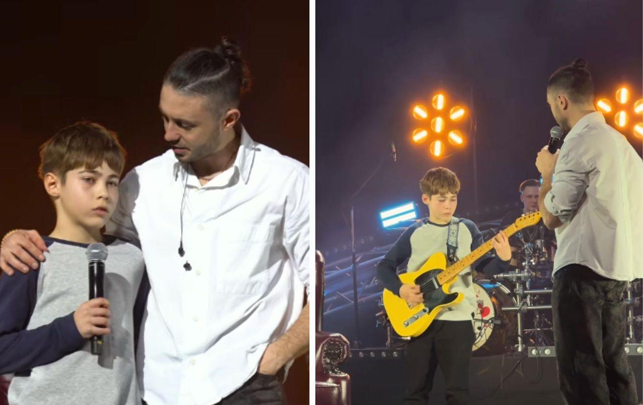 Зображення новини: "Антитіла" здійснили мрію юного гітариста просто на сцені: зворушливе відео