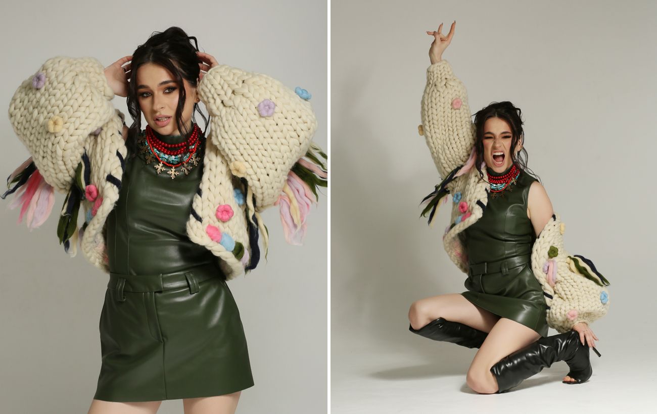 Зображення новини: FIЇNKA показала модний chunky-кардиган: як носити, щоб виглядати стрункою