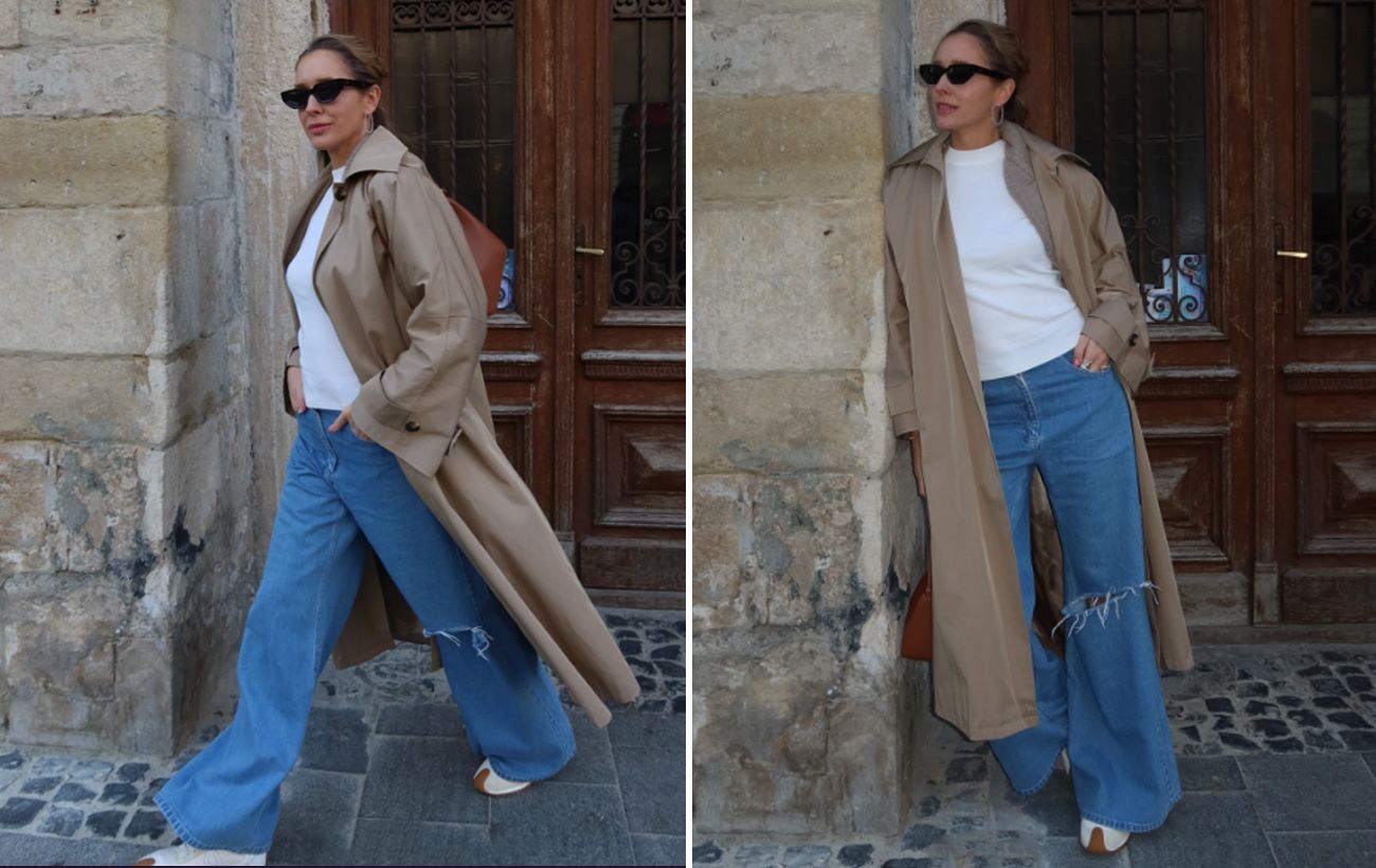Зображення новини: Як носити тренч і джинси, щоб виглядати на мільйон: приклад Каті Осадчої